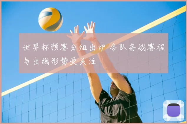 世界杯预赛分组出炉 各队备战赛程与出线形势受关注